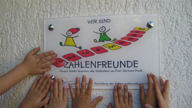 Auszeichnung Zahlenland- Prof. Preiß