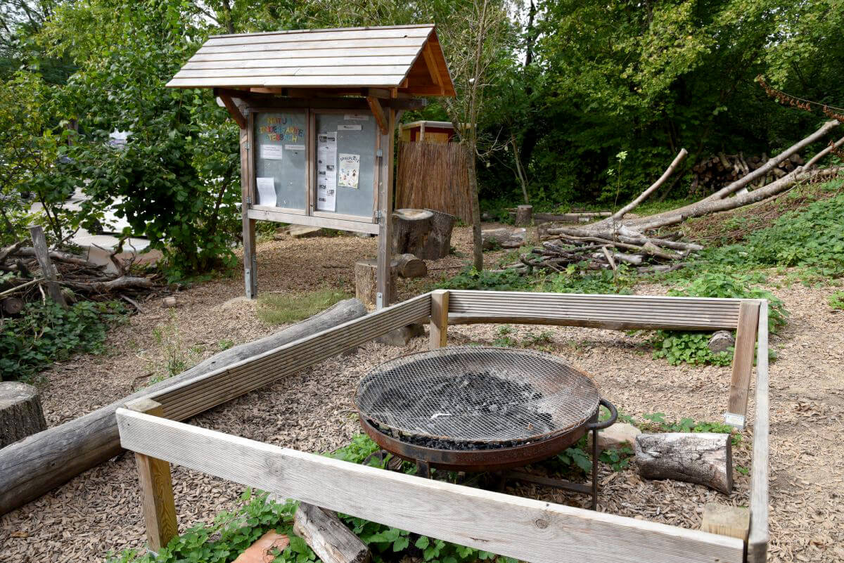 Grillstelle beim Naturkindergarten Stebbach