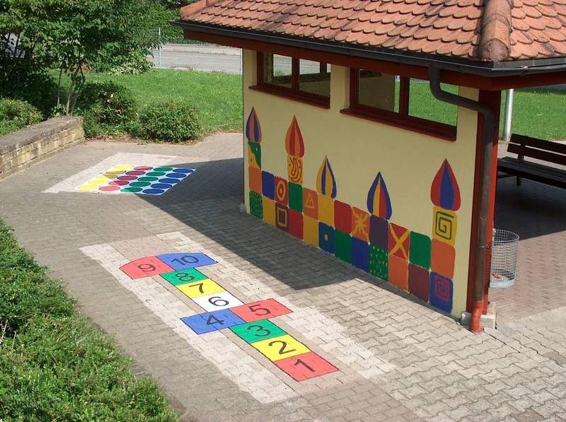 Pausenhof Grundschule