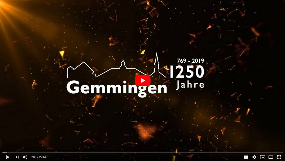 Kurzfilm 1250-Jahre-Gemmingen