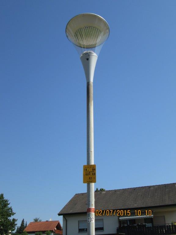 Straßenlampe Nr. 237 in Gemmingen