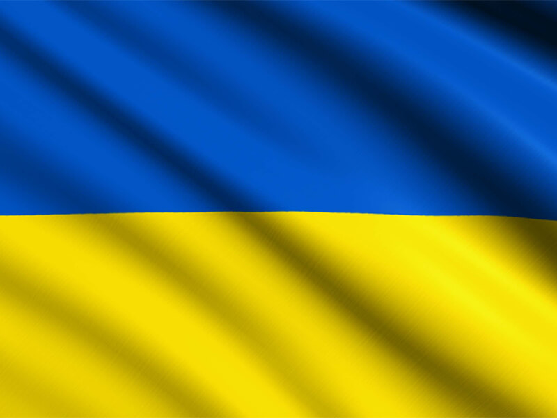 Flagge der Ukraine